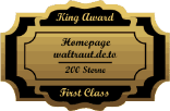 King Award Medaille First Class Waltraut