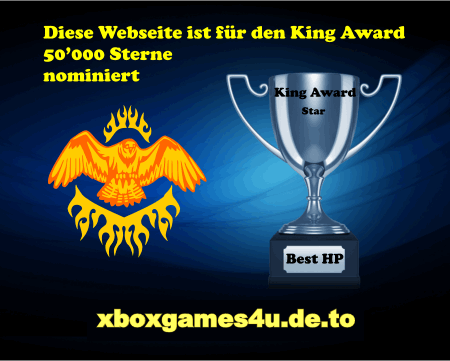 King Award Nominationsschild Xboxgames4u