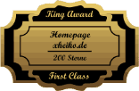 King Award Medaille First Class Xheiko